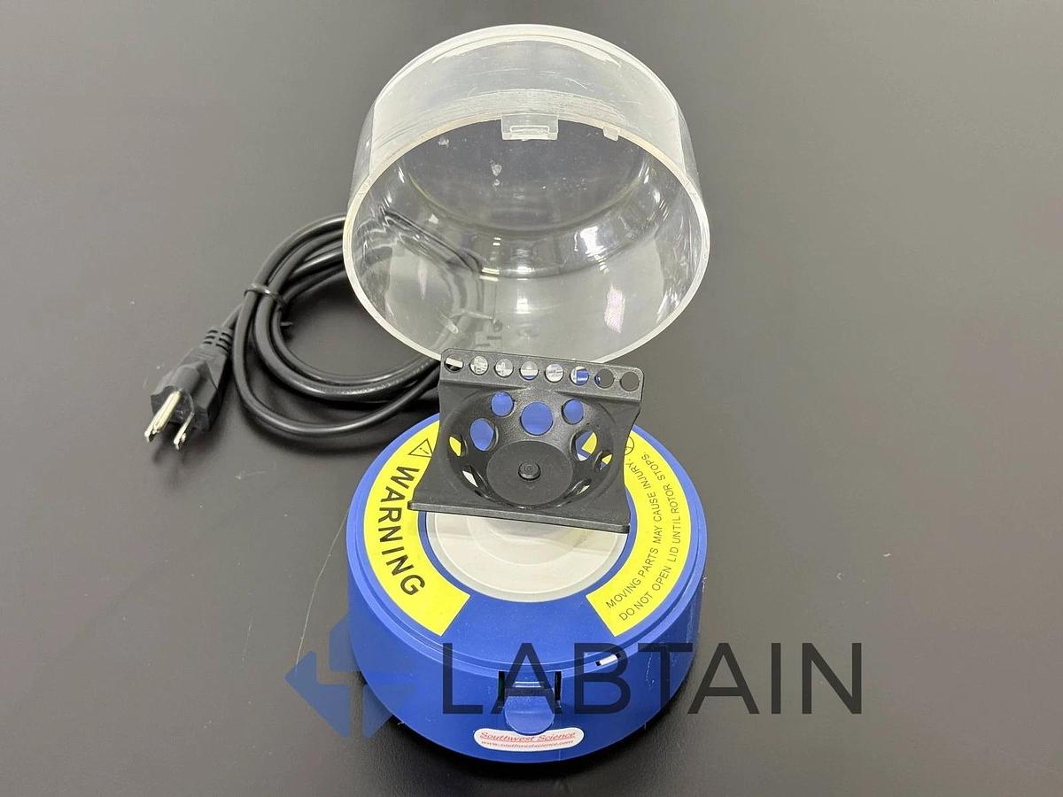 Used Southwest Science Mini Centrifuge Compact Lab Spinner 107030890-000108 – Tested