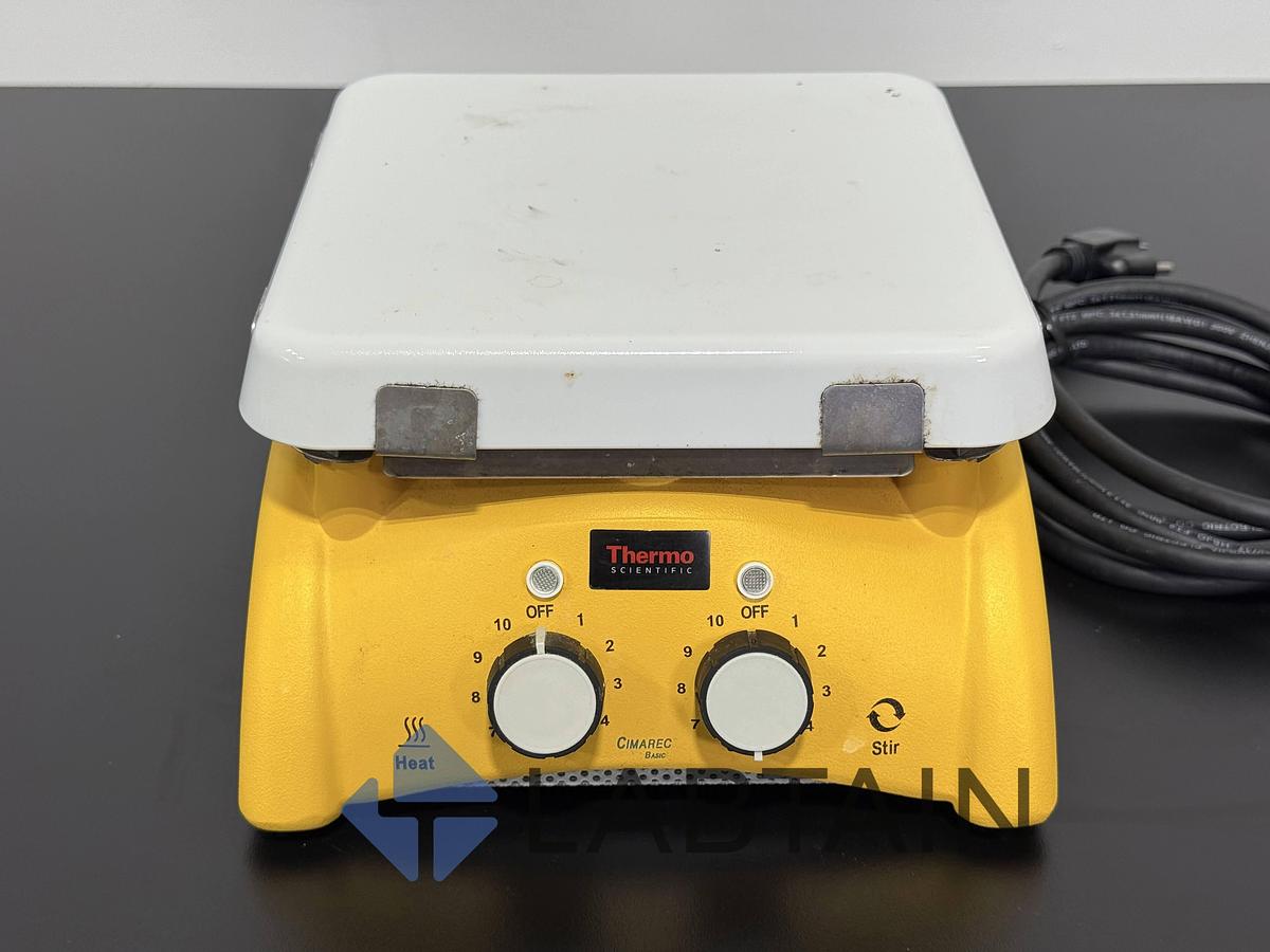 Used Thermo Scientific Cimarec Hotplate Stirrer 8P195025 C1905200200378 – Tested