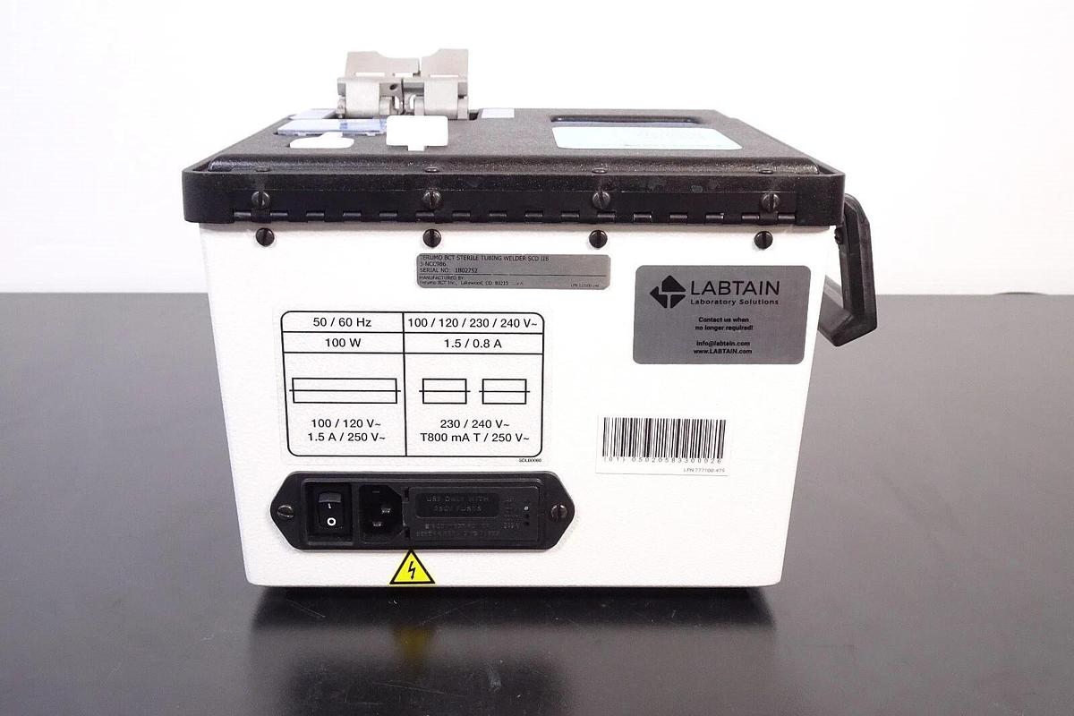 Used Terumo BCT SCD IIB Sterile Tubing Welder (Model 3-NCC986) – S/N 1B-2752 – Mfg. 2021 – Tested