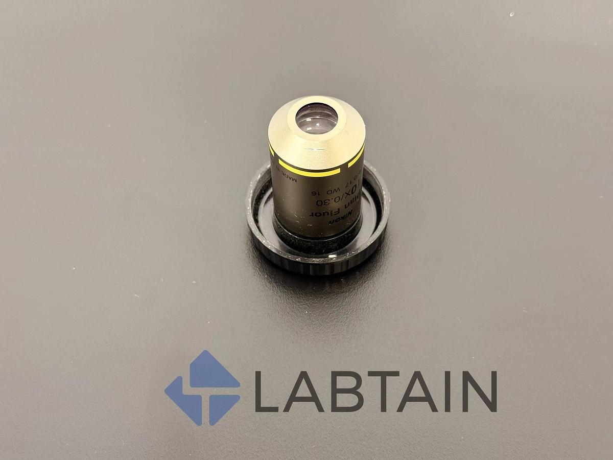 Used Nikon Plan Fluor Microscope Objective 10x/0.30