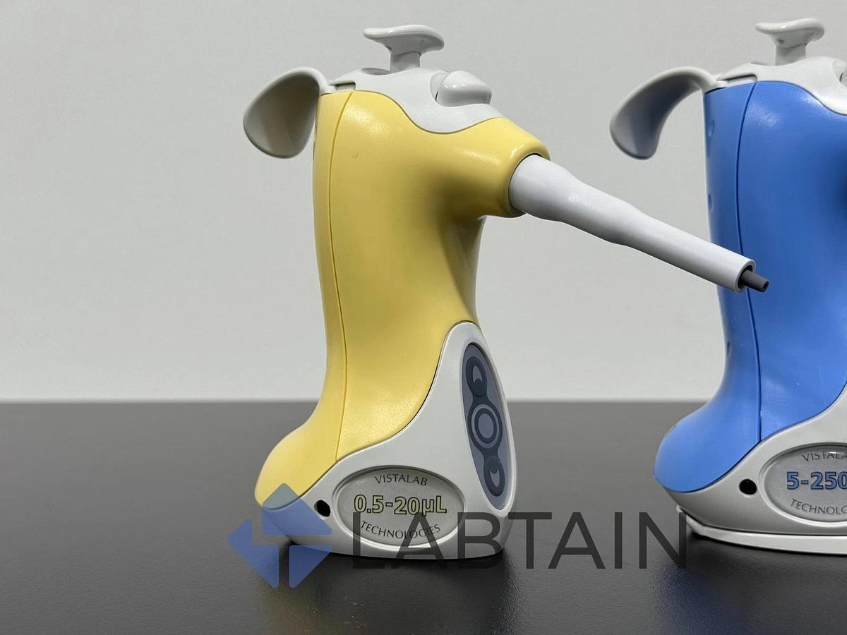 Used VistaLab Ovation ESC Electronic Pipette Lot - Models 0.5-1250ul