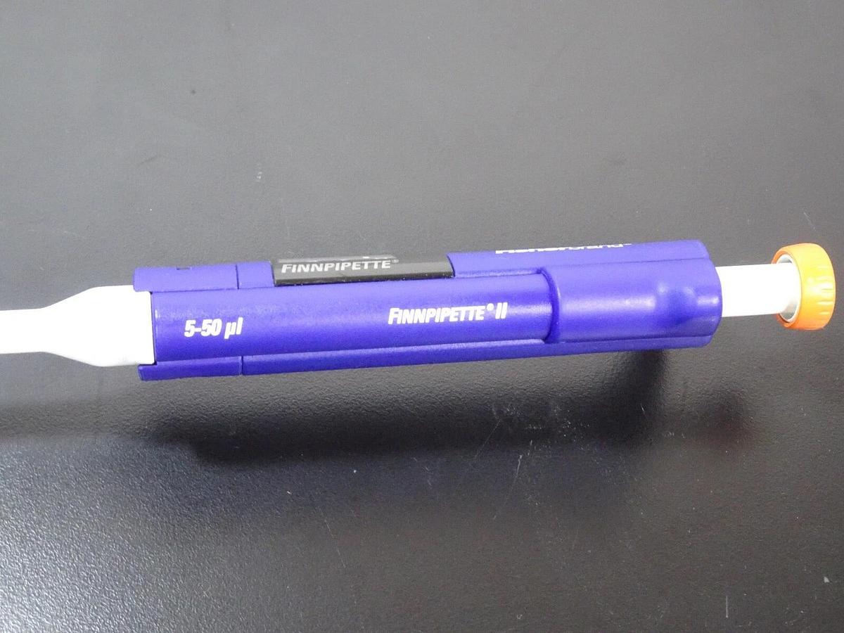 Used Fisherbrand Finnpiptte II Variable Pipette | 5-50uL