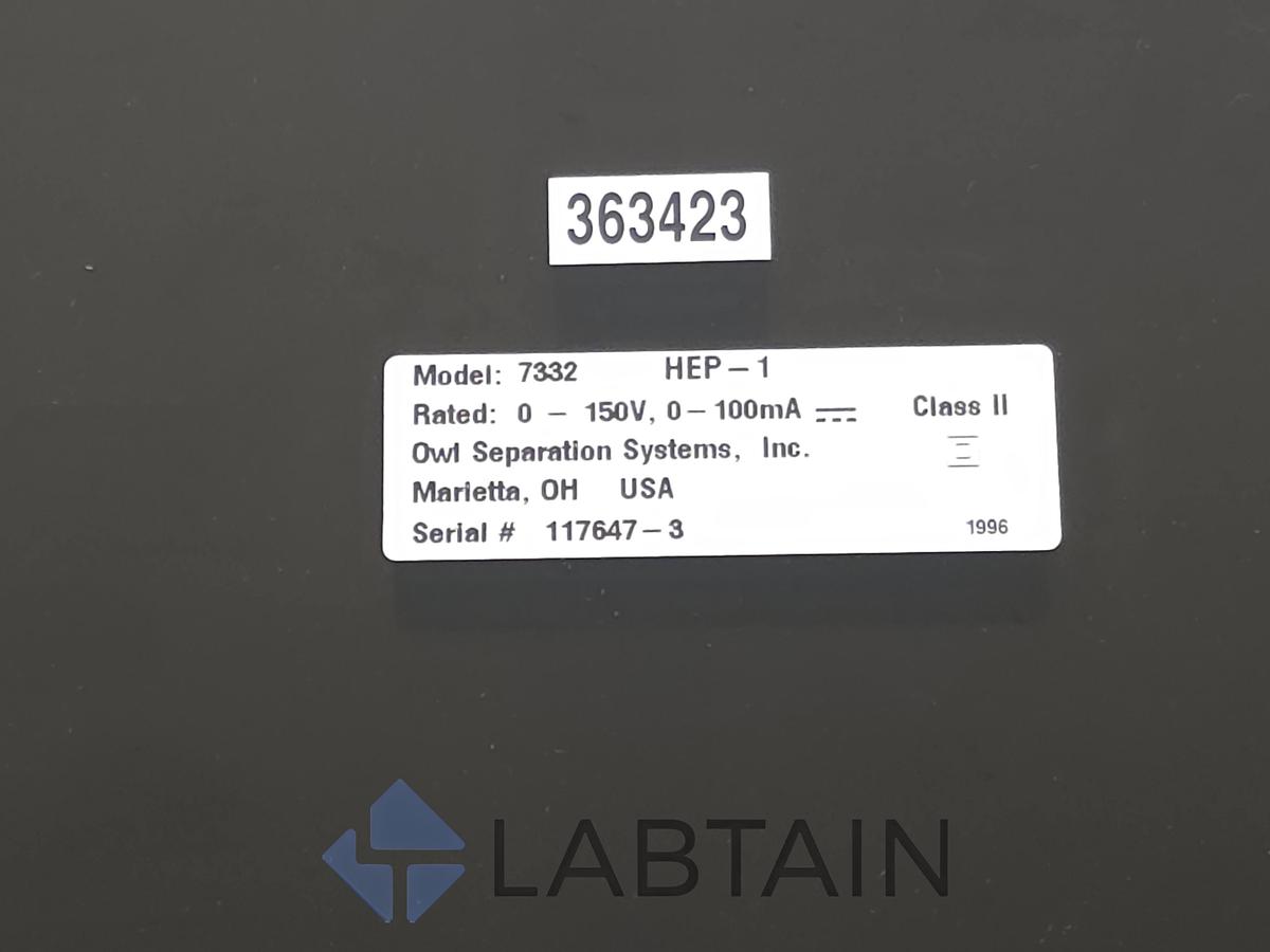 Used Thermo Scientific Owl HEP-1 Panther Semi-Dry Electroblotting System 