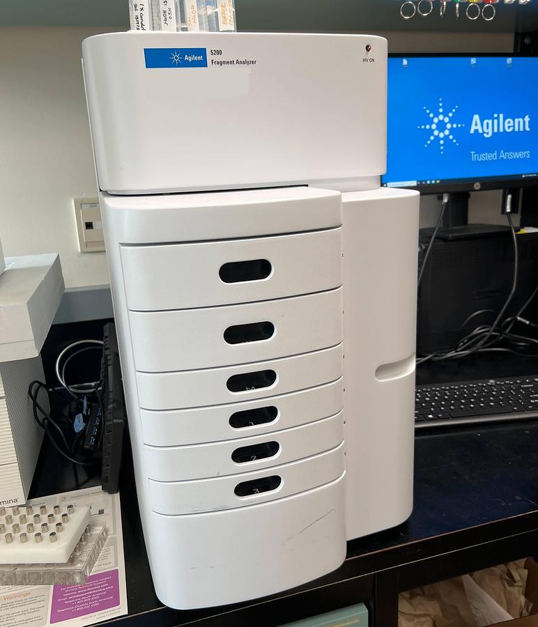 Used Agilent 5200 Fragment Analyzer – Capillary Electrophoresis DNA/RNA QC System – w/ Computer & Software