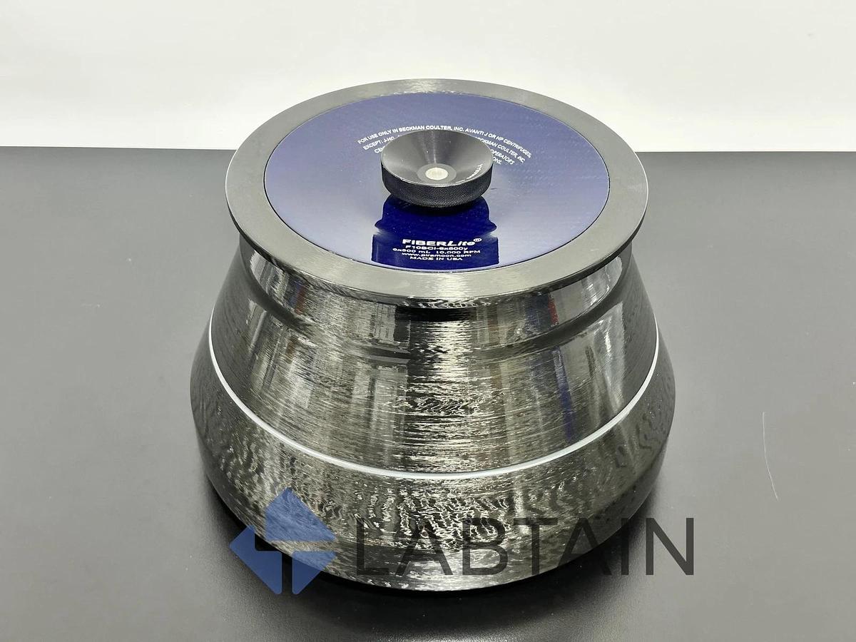 Used Beckman Coulter Fiberlite F10BCI - 6x500y Rotor - 6x500mL - Max 10,000 RPM