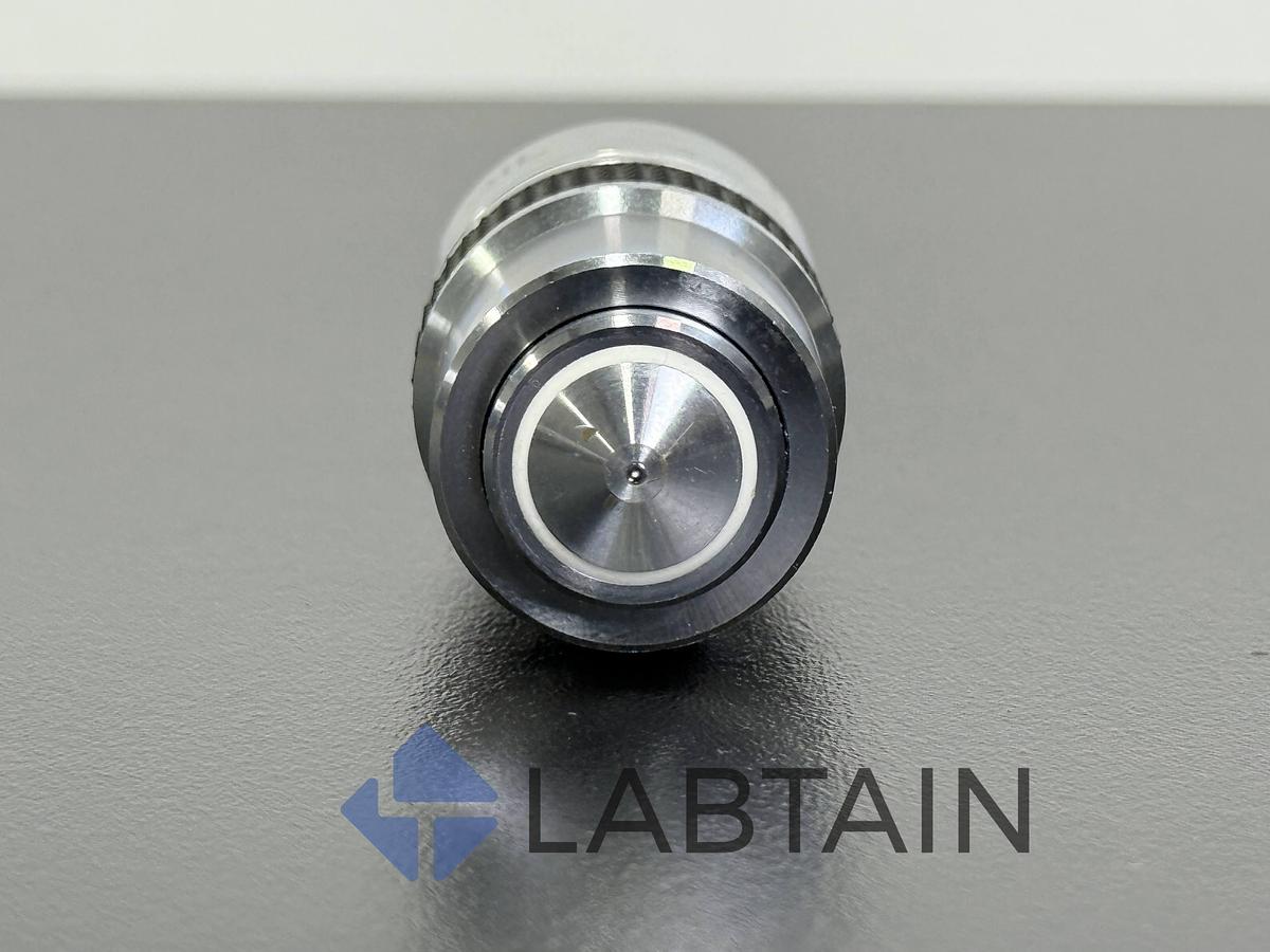 Used Lot of 2 – Achromatic Microscope Objectives – 100x / 1.25 Oil – 160 / 0.17 – RMS Thread – Used