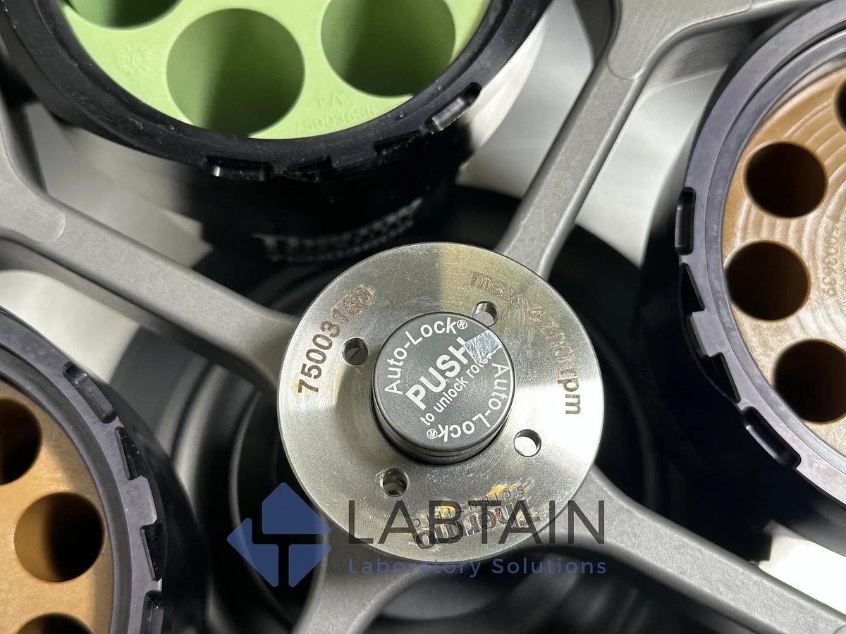 Used Thermo Scientific Heraeus Multifuge X3 FR Refrigerated Centrifuge w/ 75003180 Rotor & Buckets 41994002 – Tested