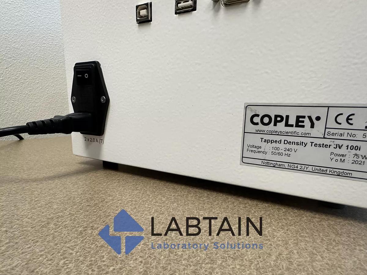 Used Copley Tapped Density Tester JV100i | Missing Vessels