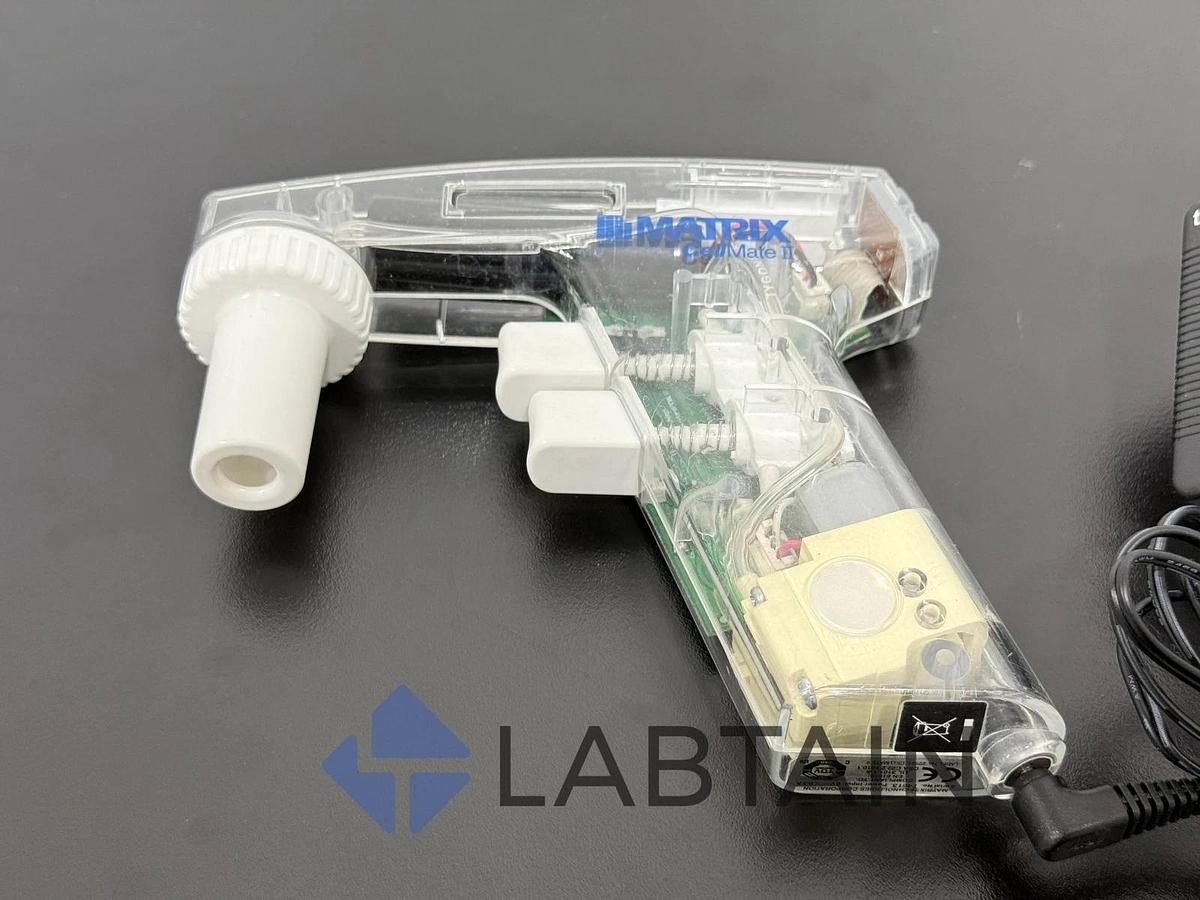 Used Matrix Cell Mate2 Pipette Controller Aspirator - Transperent Housing