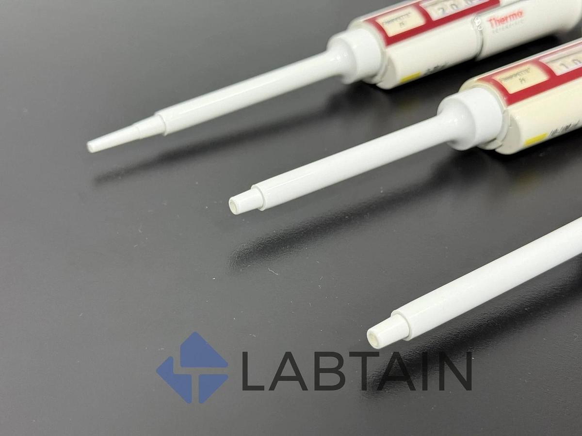 Used Lot of 3 Thermo Scientific Finnpipette F1 Manual Pipettes - Adjustable Volume