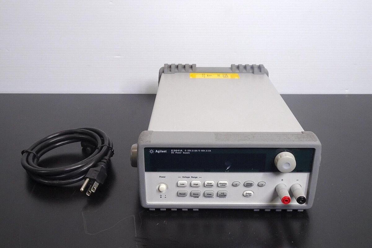 Used Agilent E3641A Programmable DC Power Supply – 0-35V, 0-60W – S/N MY54276292 – Tested