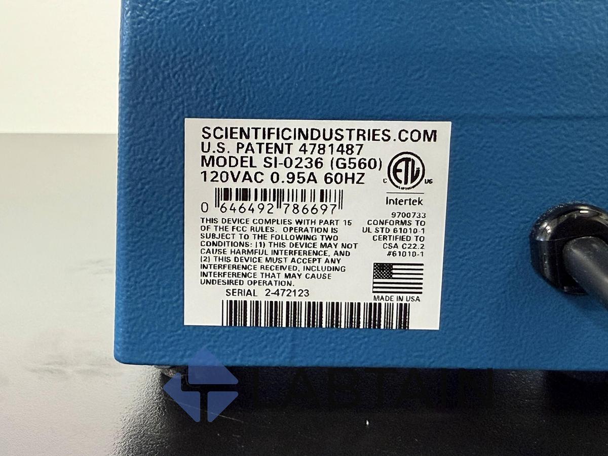 Used Scientific Industries Vortex Genie 2 Mixer SI-0236 (G560) 2-472123 – Tested