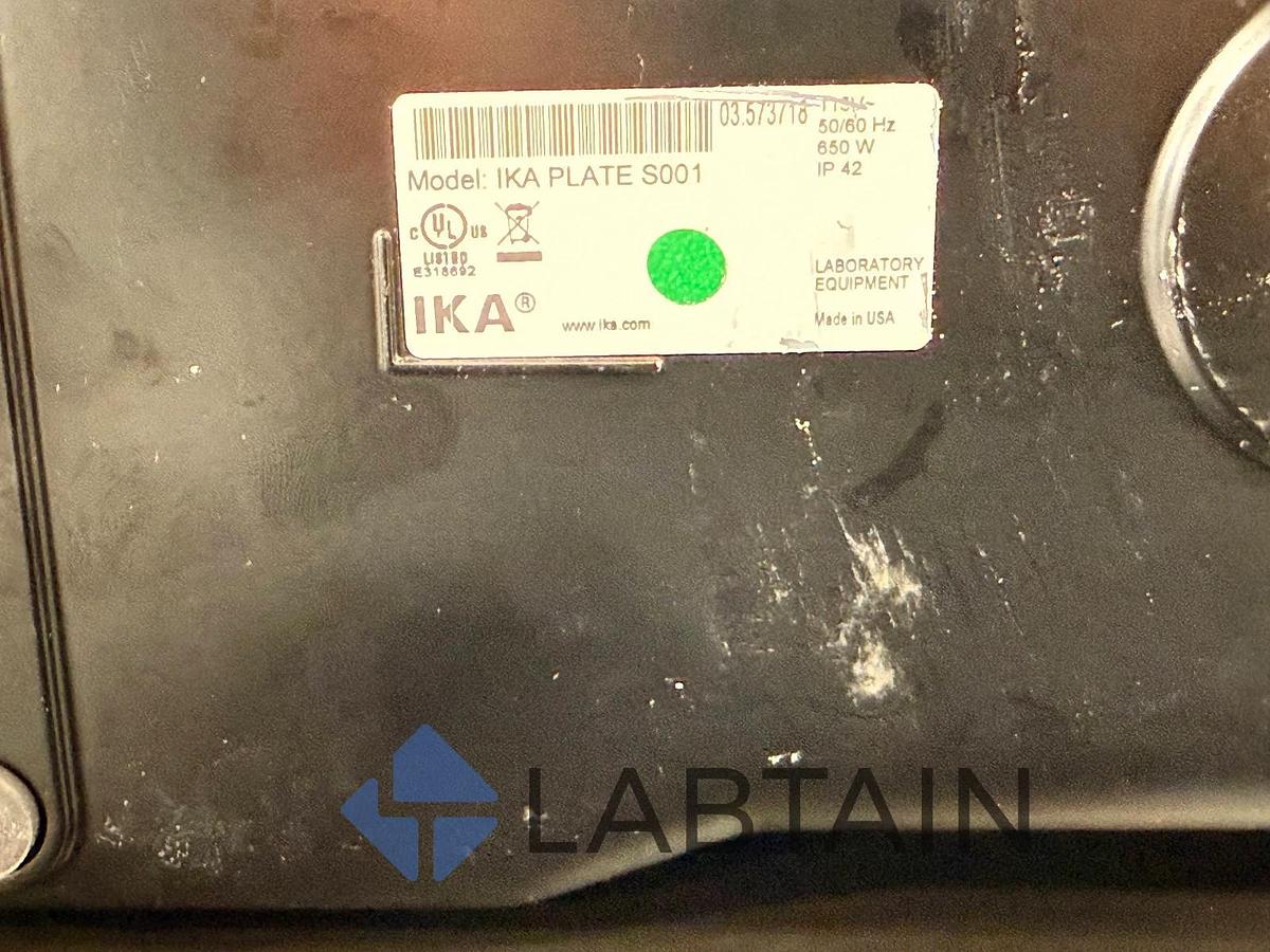 Used IKA PLATE S001 Digital Heating Magnetic Stirrer