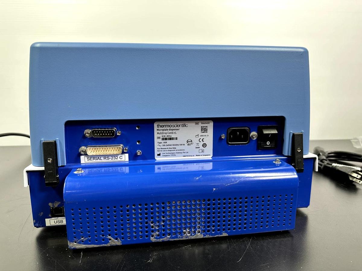 Used Thermo Scientific Microplate Dispenser MultiDrop Combi nL 838 – P/N 838-8054 – Tested