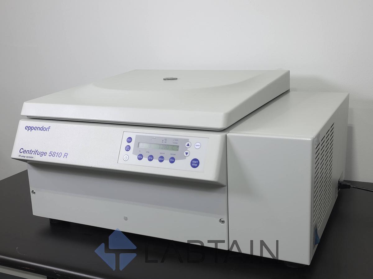 Used Eppendorf Centrifuge 5810 R w/ A-2-DWP Plate Rotor Used (Defective Cooling)