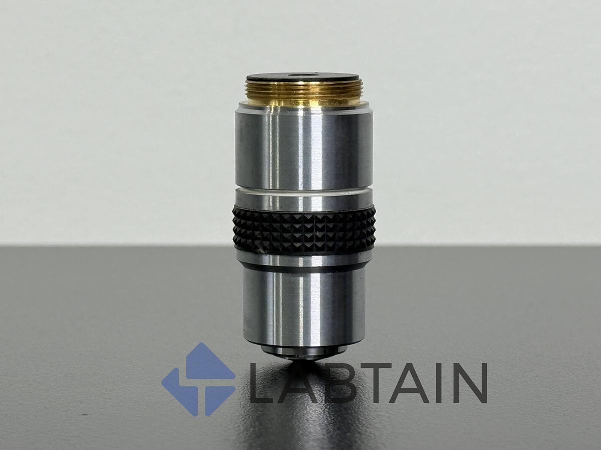 Used Lot of 4 – Plan Microscope Objectives – 100x / 1.25 Oil – 160 / 0.17 – RMS Thread – Used