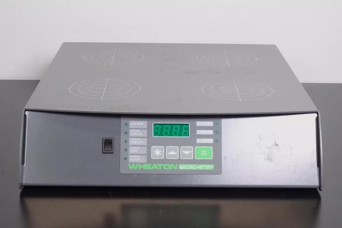 Used Wheaton Micro-Stir W900701-A 4-Position Slow-Speed Magnetic Stirrer - Free Ship