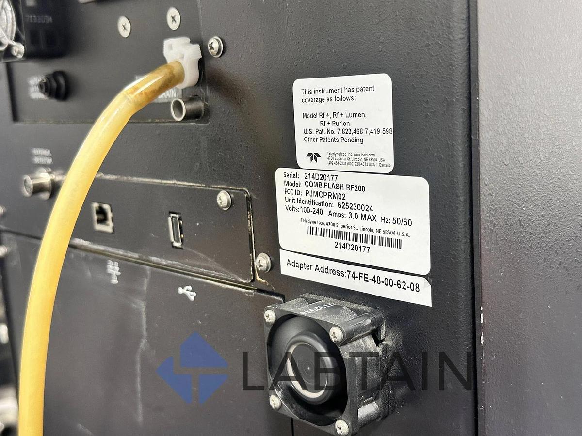 Used Teledyne Isco CombiFlash RF – Flash Chromatography System – Model RF200 – S/N 214D20177