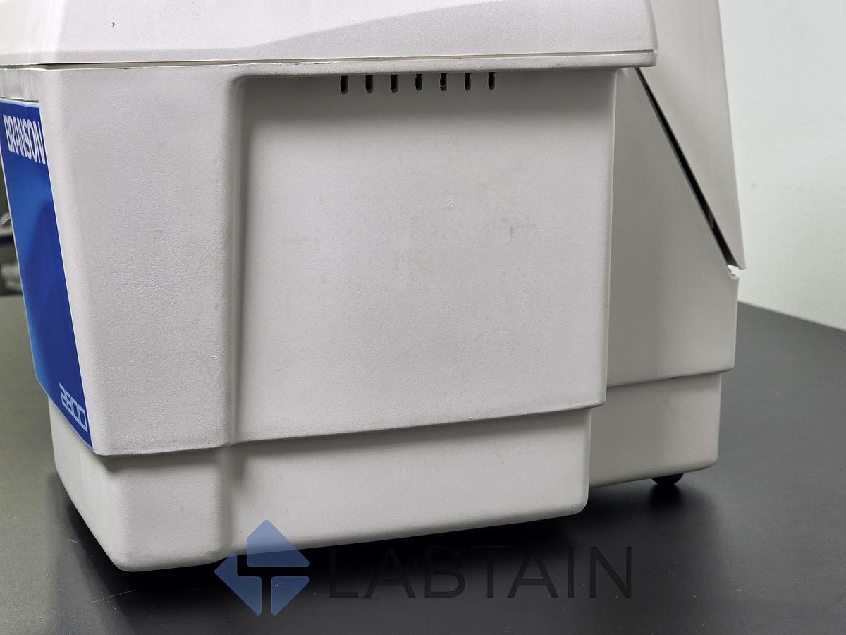 Used Branson M2800H Mechanical Heated Ultrasonic Cleaner (0.75 Gal) Used