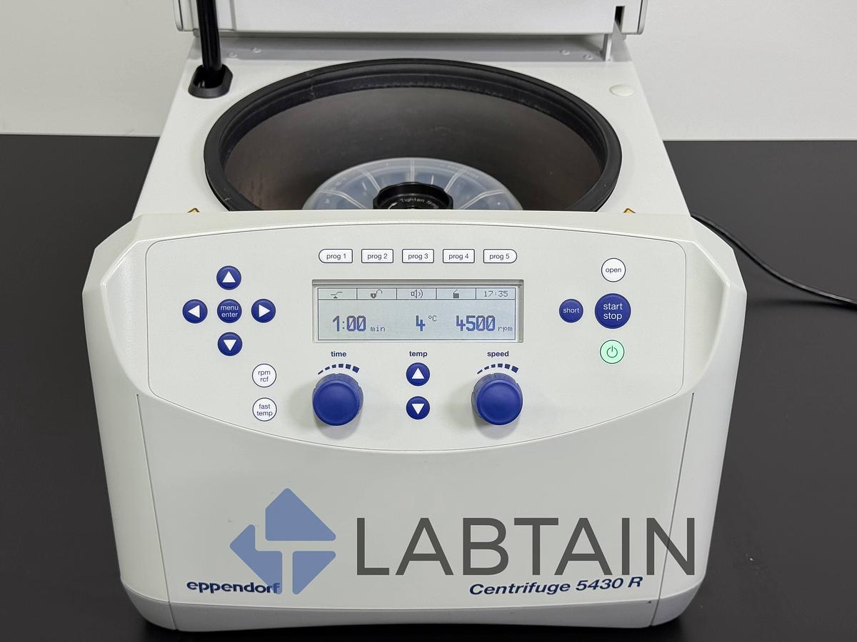 Used Eppendorf 5430 R Refrigerated Centrifuge – S/N 5428MJ439352 – Tested