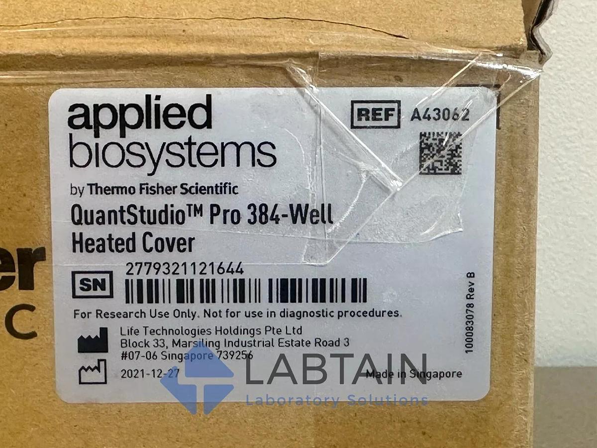 Thermo / Applied Biosystems QuantStudio Pro 384-Well Heated Cover | A43062