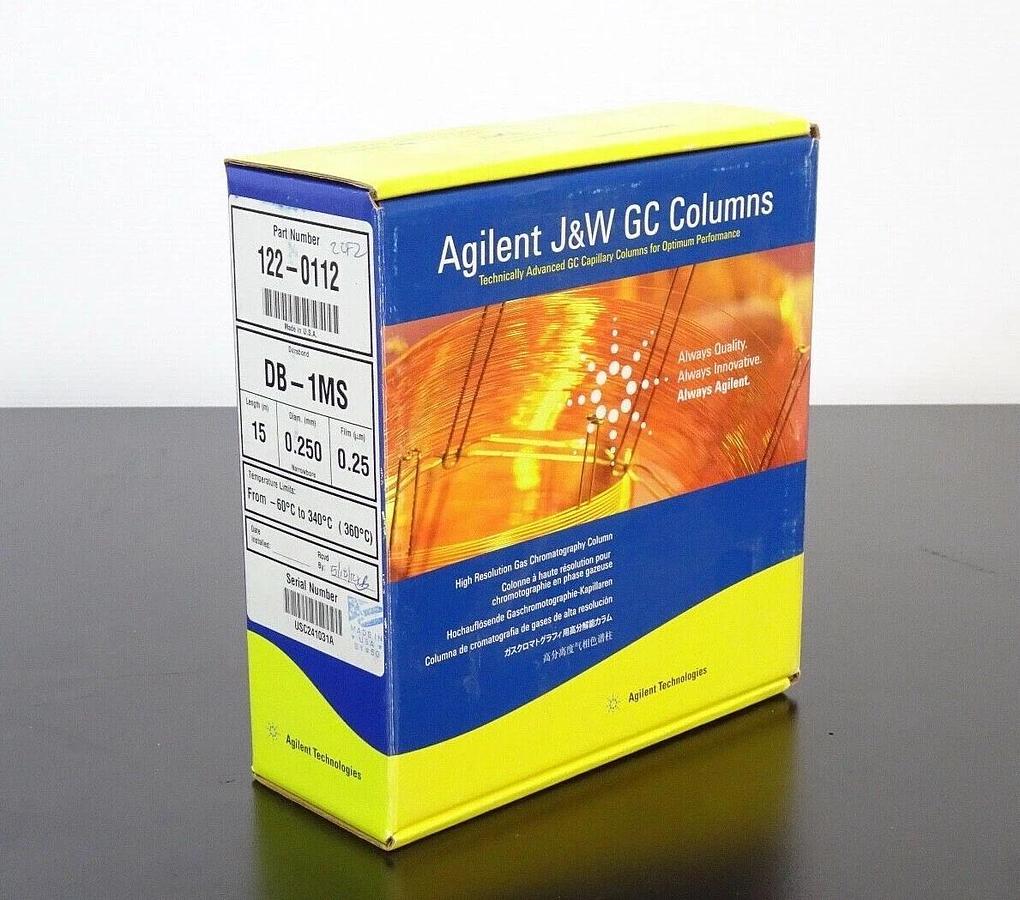 Agilent 122-0112 | GC Column DB-1MS 15m, 0.25mm, 0.25µm