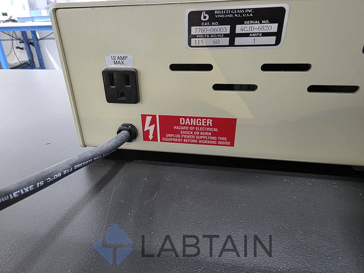 Used Bellco Glass Bell-Stir Magnetic Stir 1 Heavy Duty Laboratory Stirrer 7760-06003