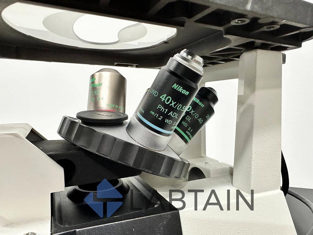 Used Nikon Eclipse TS100 Inverted Microscope – Phase Contrast – For Tissue Culture