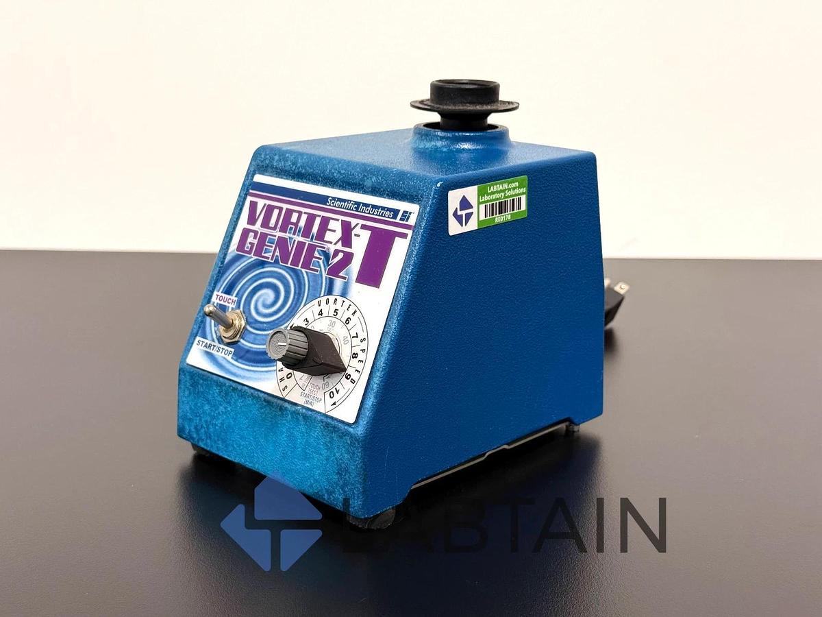 Used Scientific Industries SI-T236 Vortex-Genie 2T Touch Mixer – 120V Variable Speed & Timer – Excellent Condition