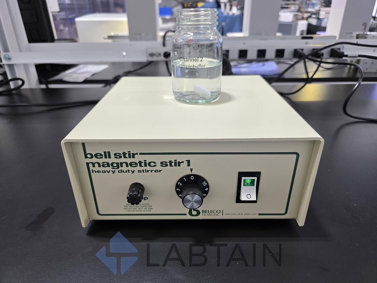 Used Bellco Glass Bell-Stir Magnetic Stir 1 Heavy Duty Laboratory Stirrer 7760-06003