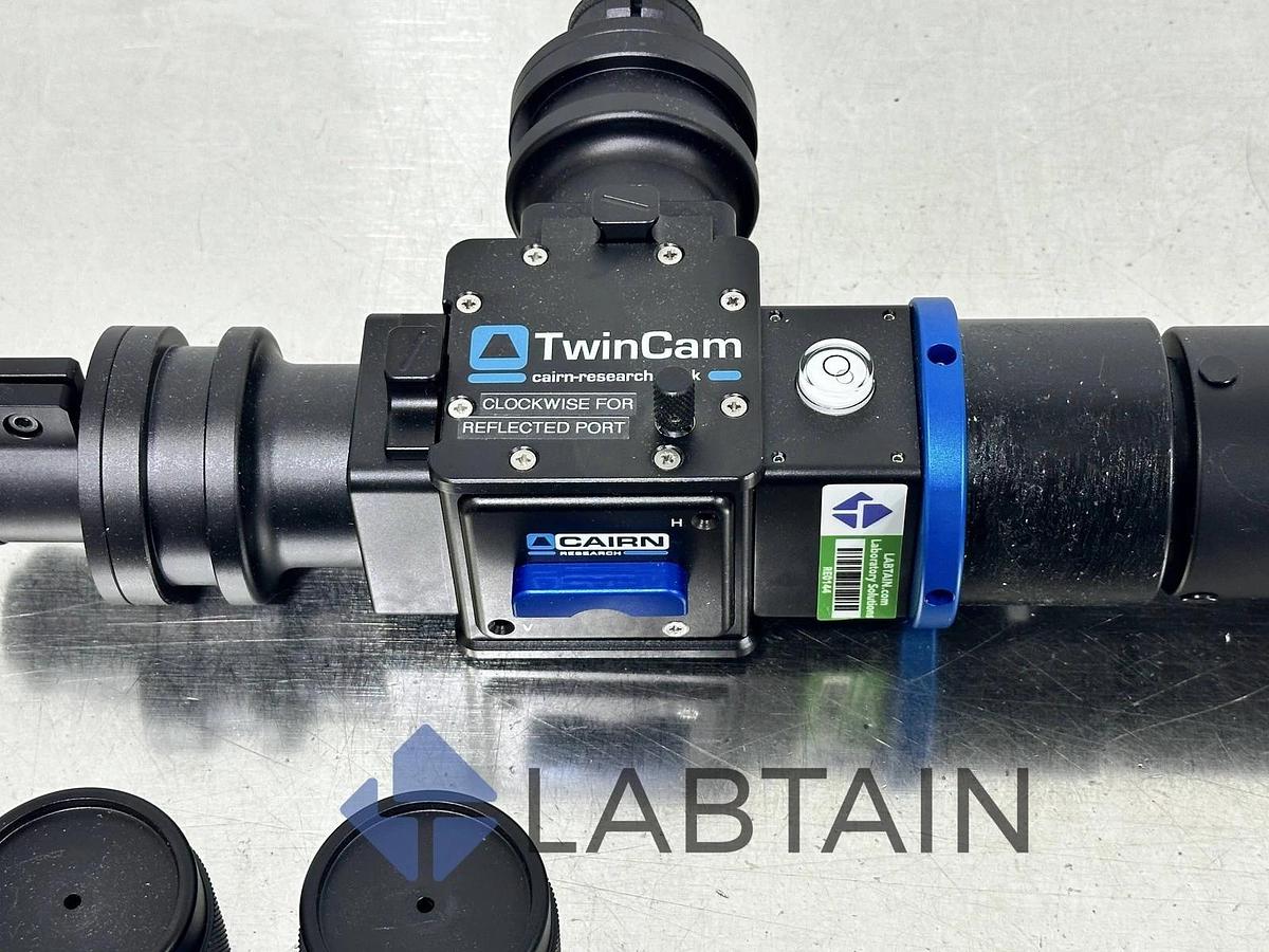 Used Cairn Research TwinCam Image Splitter for Microscope Dual Camera System
