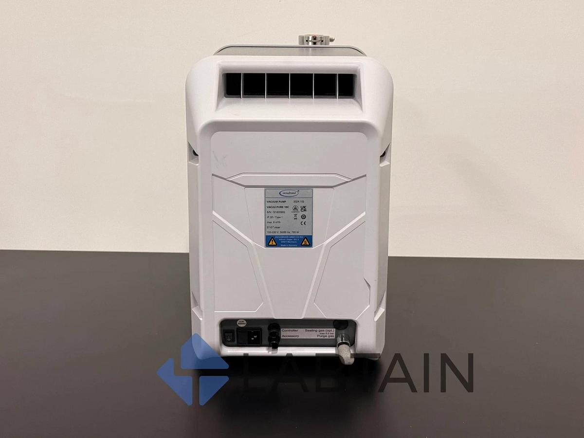 Used Vacuubrand VACUU-PURE 10C Screw Pump – Oil-Free Chemically Resistant 100% Dry Pump