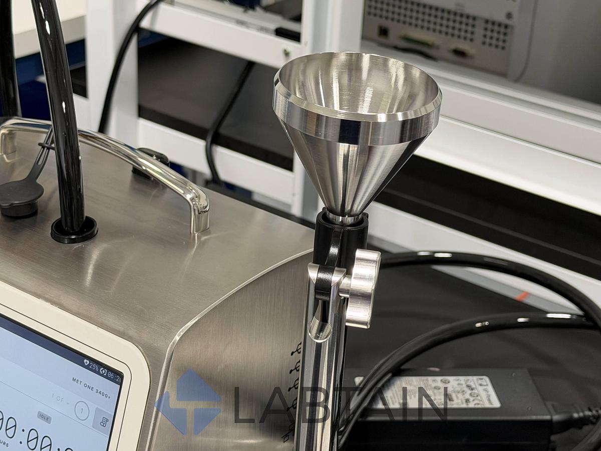 Used Beckman Coulter MET ONE 3445+ Portable Air Particle Counter 100 LPM Used