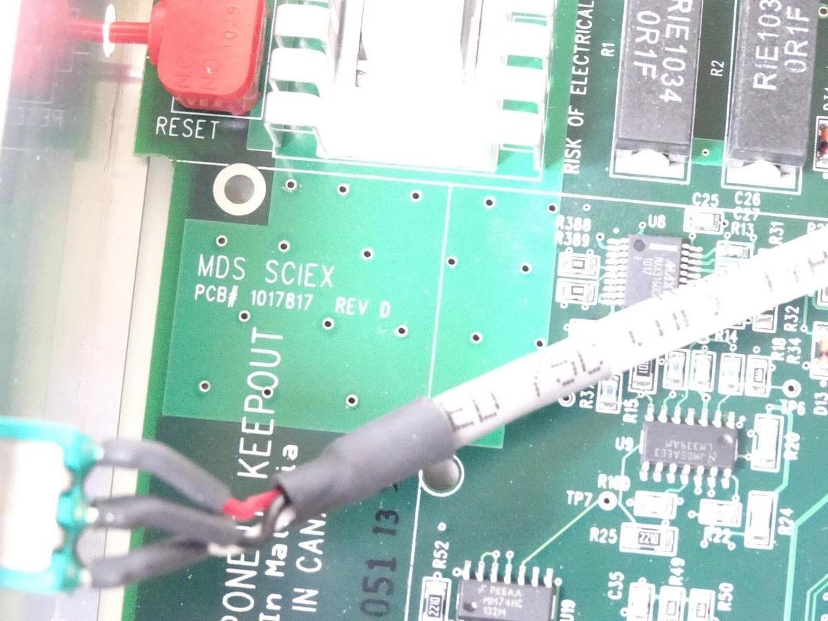 Used MDS Sciex PCB – P/N 1017817 – For API Mass Spectrometer – Untested – Used