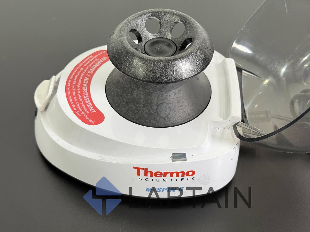 Used Thermo Scientific mySPIN 6 Mini Centrifuge – Compact Microtube Spinner – Used