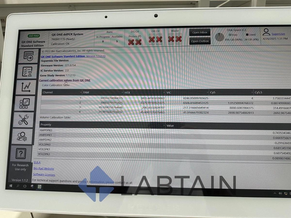 Used Bio-Rad QX ONE Droplet Digital PCR System ddPCR – 2021 – Used – Tested