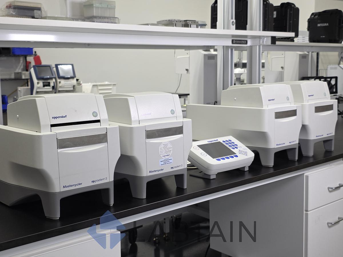 Used Eppendorf Mastercycler epgradient S Networked 4-Bay Thermal Cycler System Used