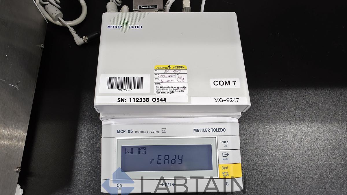 Used Mettler Toledo MCP105 Multi-Channel Pipette Calibration System w/ MCP Unit Control - Complete Setup