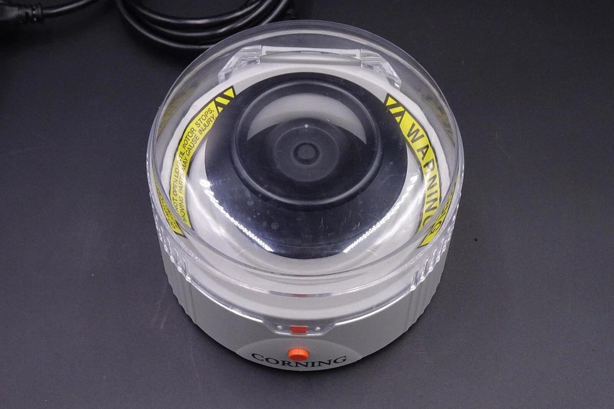 Used Corning 6765 / C1501 LSE Mini Microcentrifuge 16090437 – 8-Place × 1.5/2.0 mL – Tested