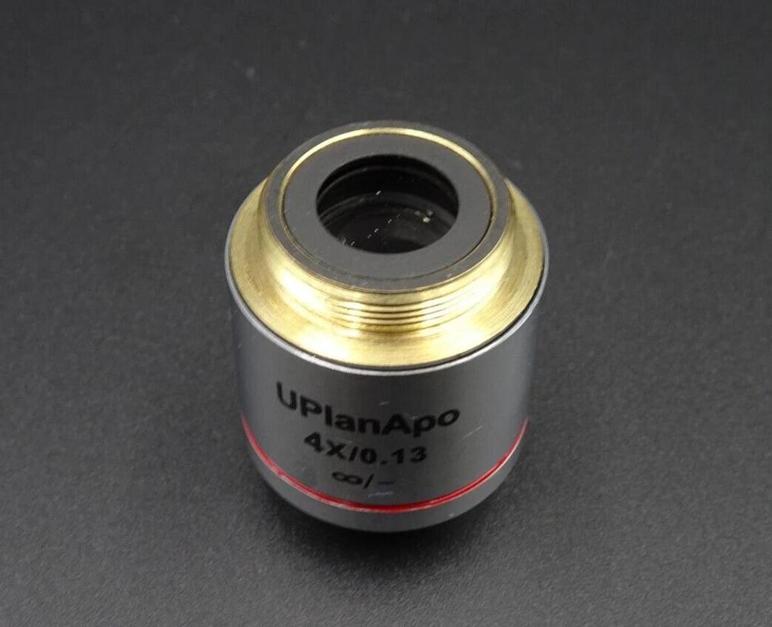 Used Thermo EVOS / Olympus Plan Apochromatic Objective Lens UplanApo 4x/0.13