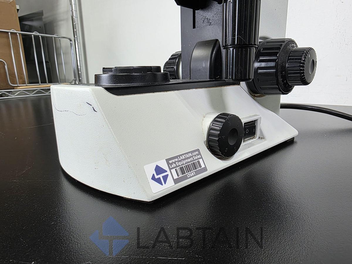 Used Olympus CX21FS1 Binocular Biological Microscope | 4X, 10X, 40X, 100X Objectives | Used {draft three}