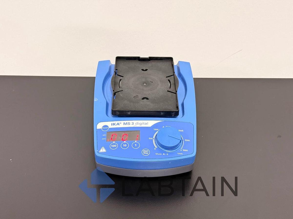 Used IKA MS 3 Digital Shaker – Compact Variable-Speed Orbital Shaker – Excellent Condition