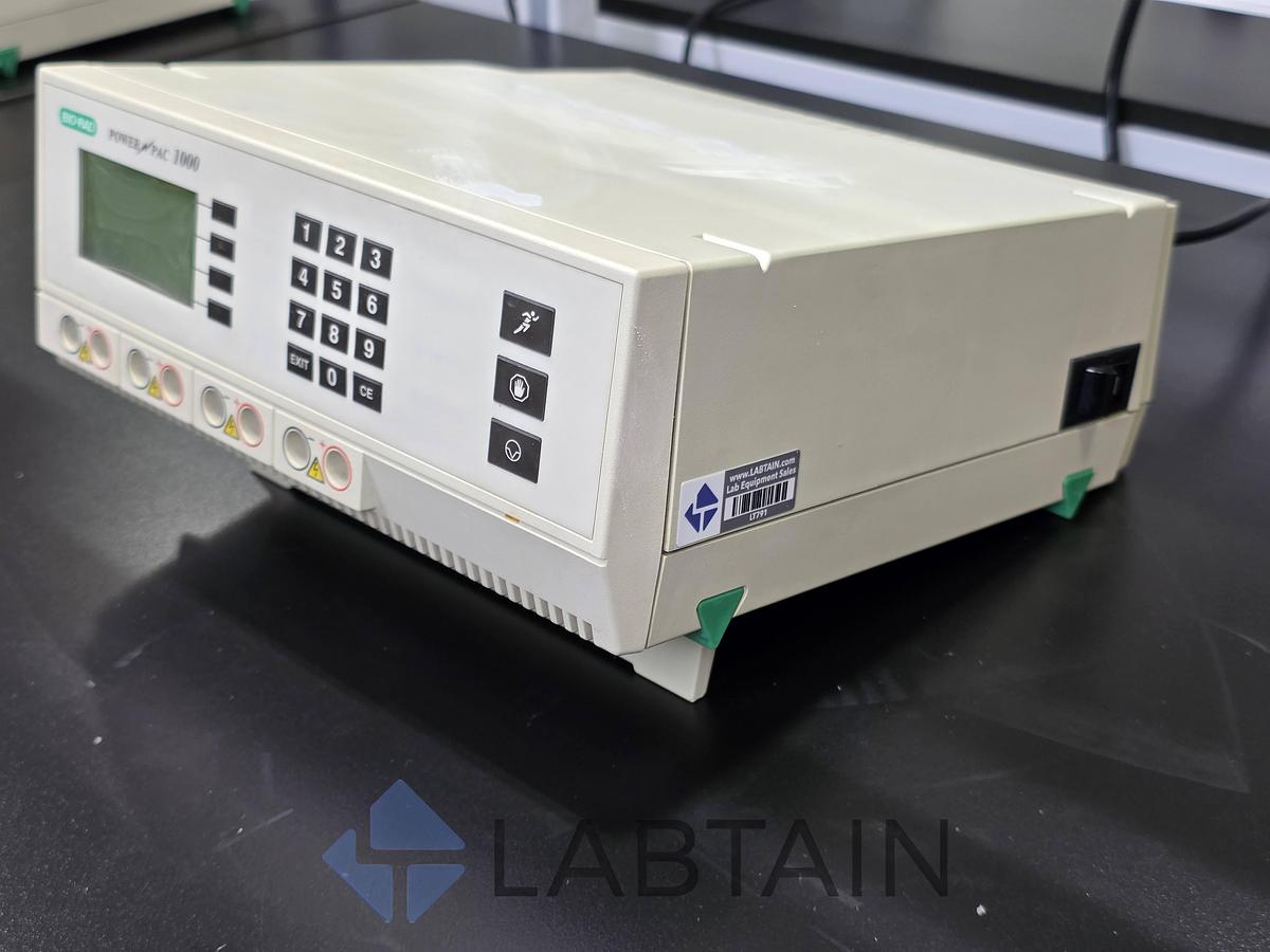 Used Bio-Rad PowerPac 1000 Electrophoresis Power Supply 100-120V