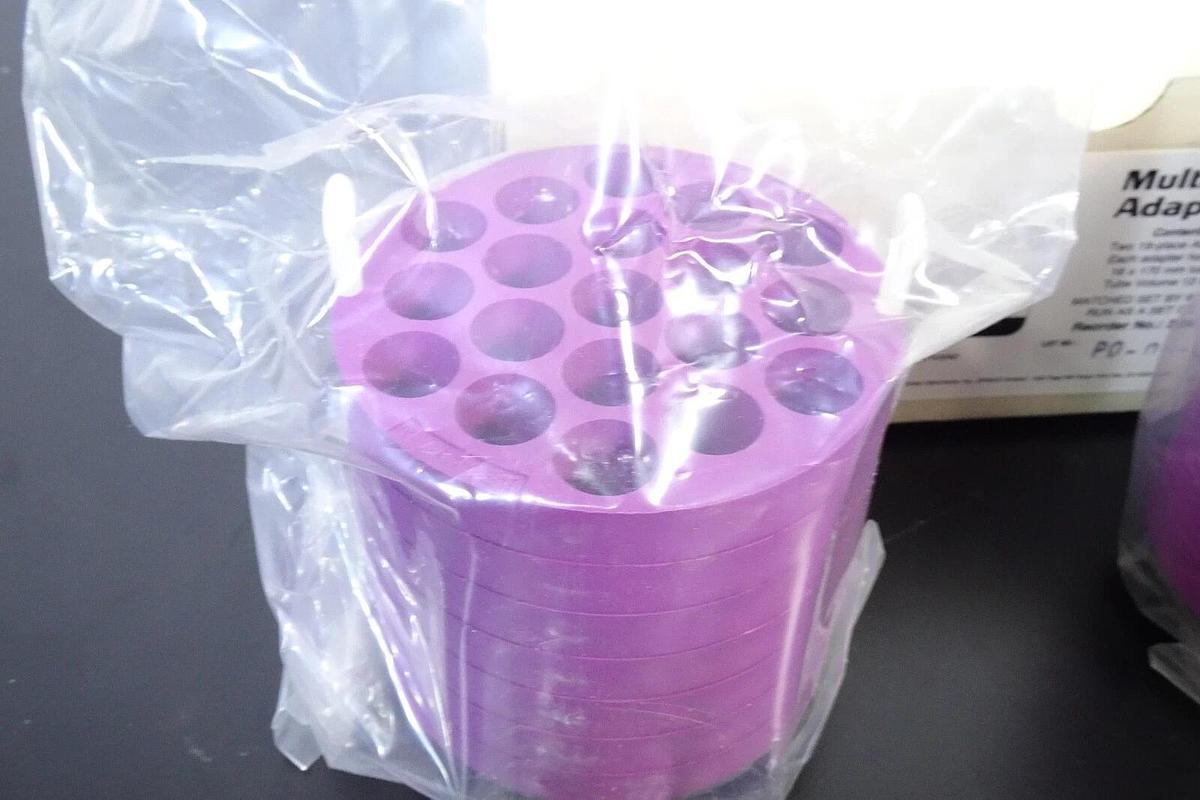 Beckman Multidisc Adapters 359471 | Two 19-Place Adapters | 16x170mm Tubes