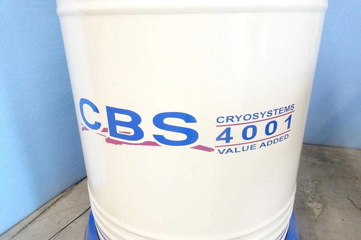 Used MVE / Custom Biogenic Systems CBS 4001 Value Added Cryosystem | Dewar | CS4001L