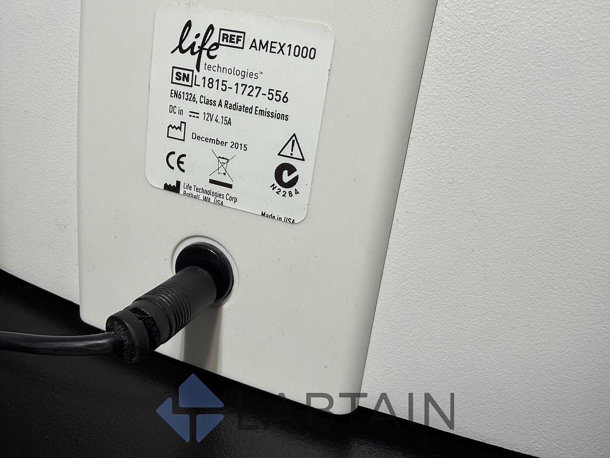 Used Life Technologies EVOS XL Core AMEX1000 Digital Cell Imaging Microscope Used/Inspected