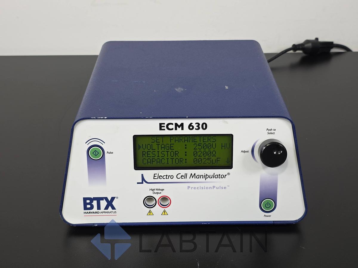Used BTX Harvard Apparatus ECM 630 Electro Cell Manipulator (Electroporator)