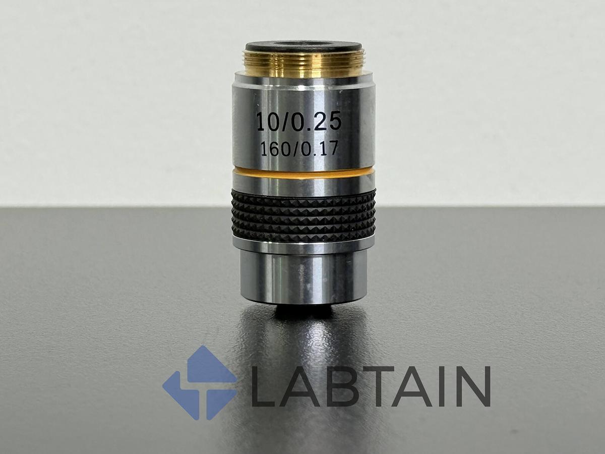 Used Lot of 5 – Olympus Achromatic Objective – 10x / 0.25 – 160 / 0.17 – RMS Thread – Used