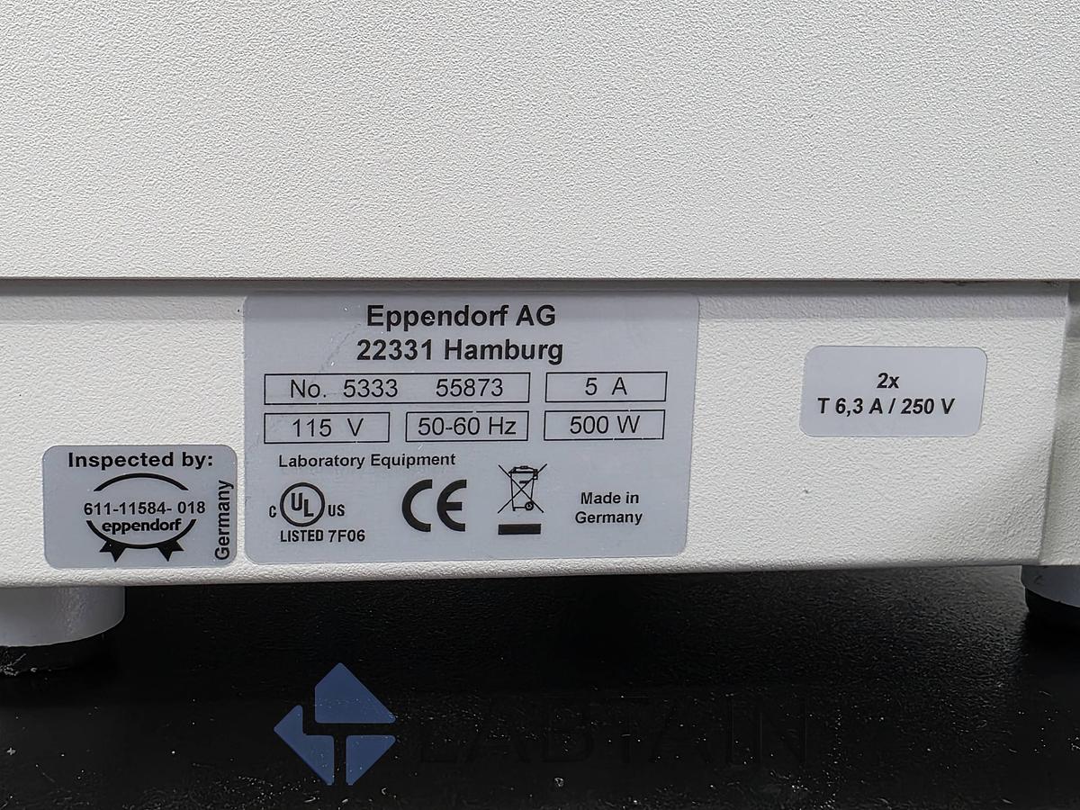Used Eppendorf Mastercycler 5333 96-Well Thermal Cycler Used