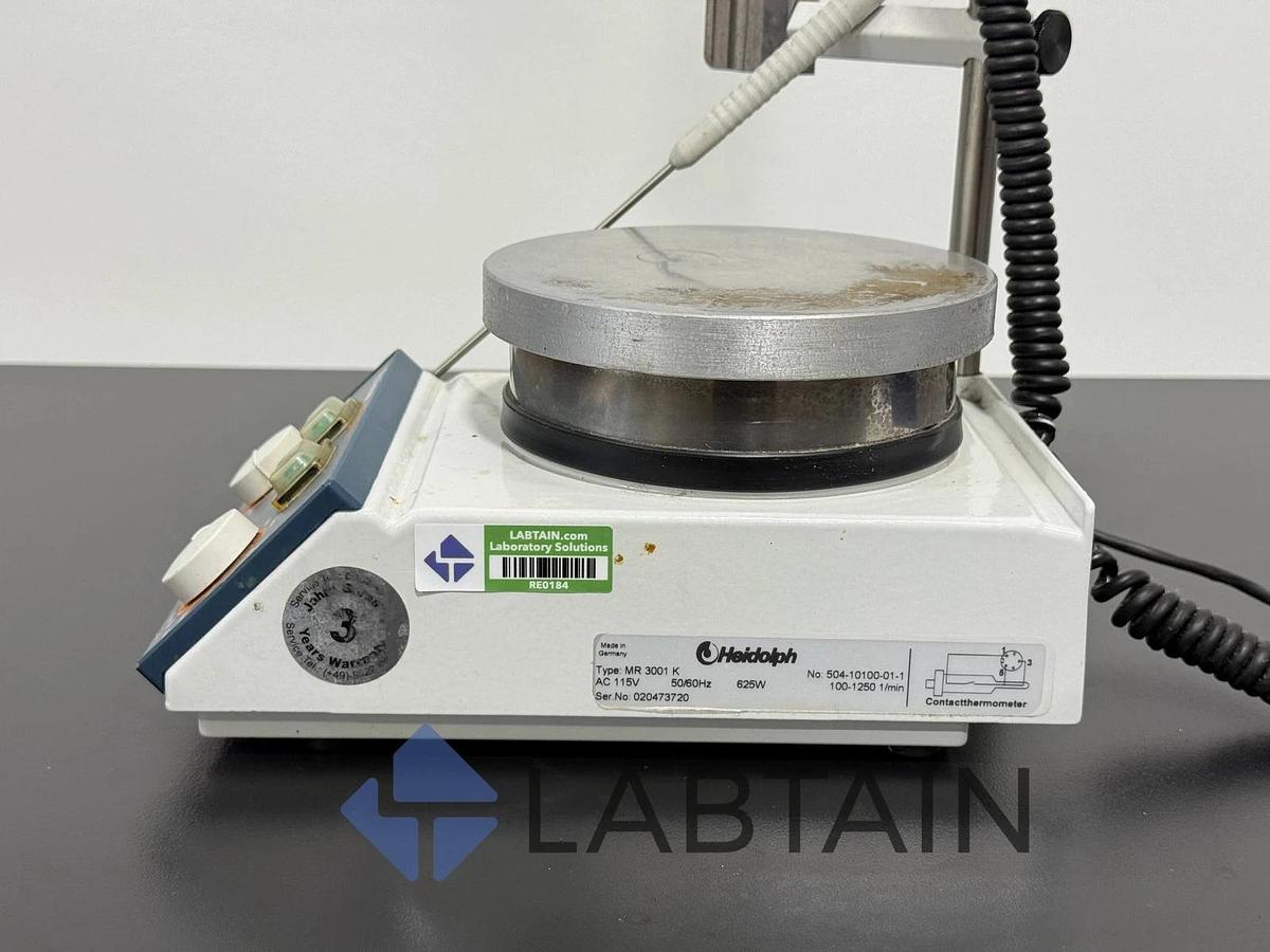 Used Heidolph MR 3001 K Magnetic Stirrer Hot Plate, 115V, 625W | 020473720